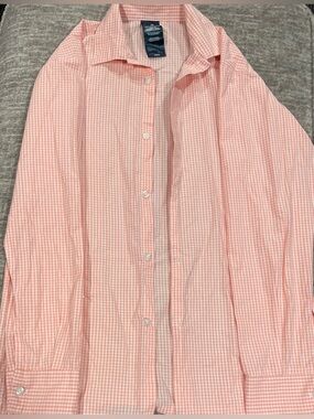 Boy’s Pink Gingham Button-Down Shirt - Classic Fit